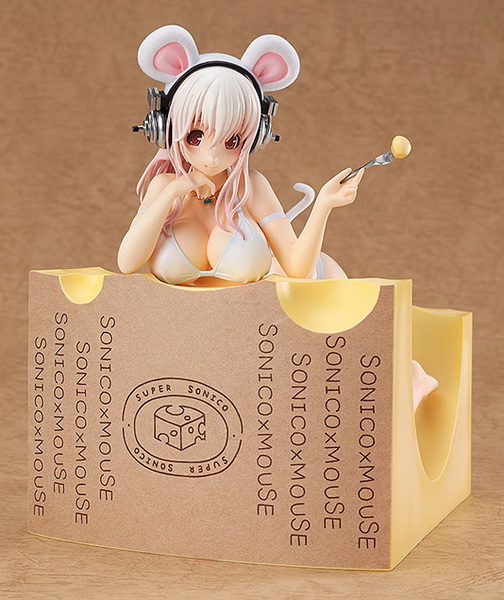 Super Sonico Super Sonico Mouse Ver figure (1)