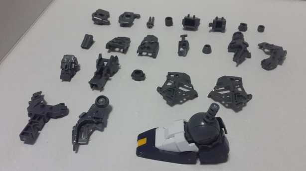 MG Nu Gundam Ver.KA Daban leg (3)