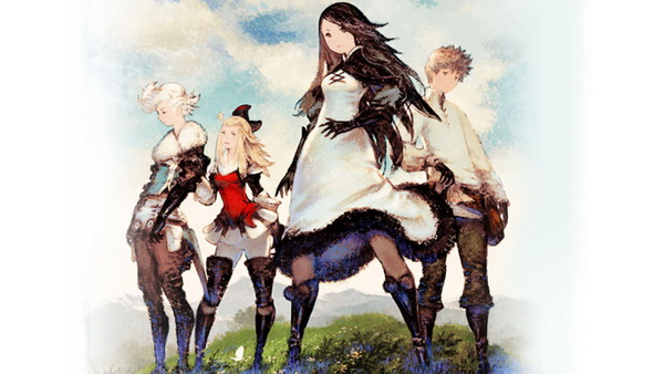 bravely default job combo poster