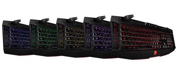 Tt eSports Challenger Ultimate Rubber Keyboard (9)