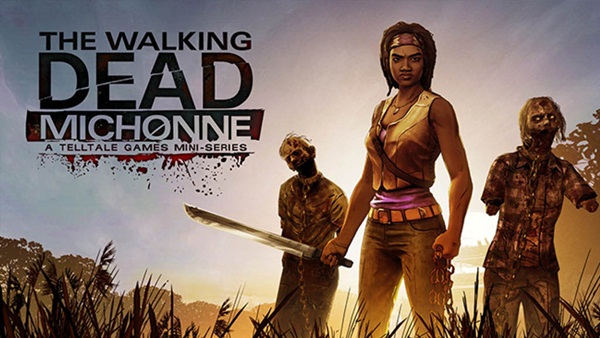 Figurine The Walking Dead Michonne - Métal - 10 Cm - Collection Jazwares