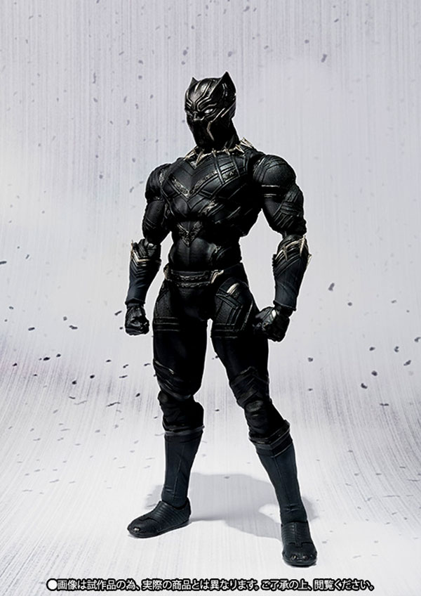 Captain America Civil War - Black Panther - S.H.Figuarts (Bandai) (5)