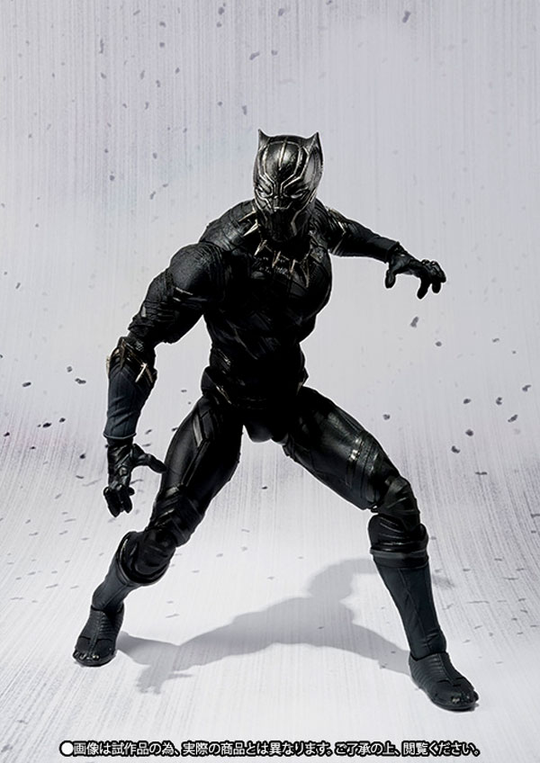Captain America Civil War - Black Panther - S.H.Figuarts (Bandai) (6)