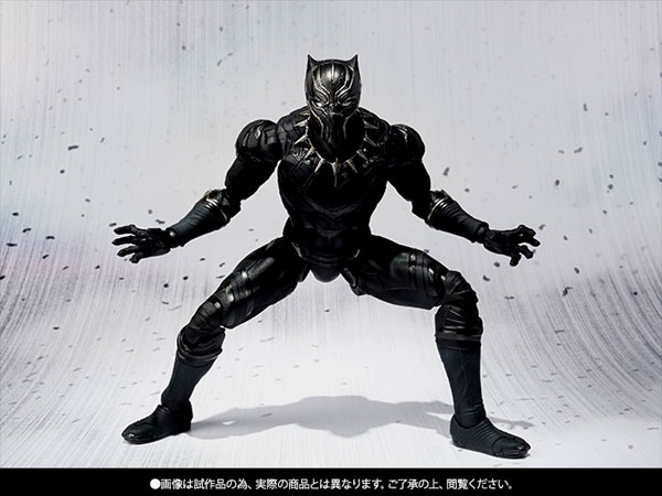 Captain America Civil War - Black Panther - S.H.Figuarts (Bandai) (7)