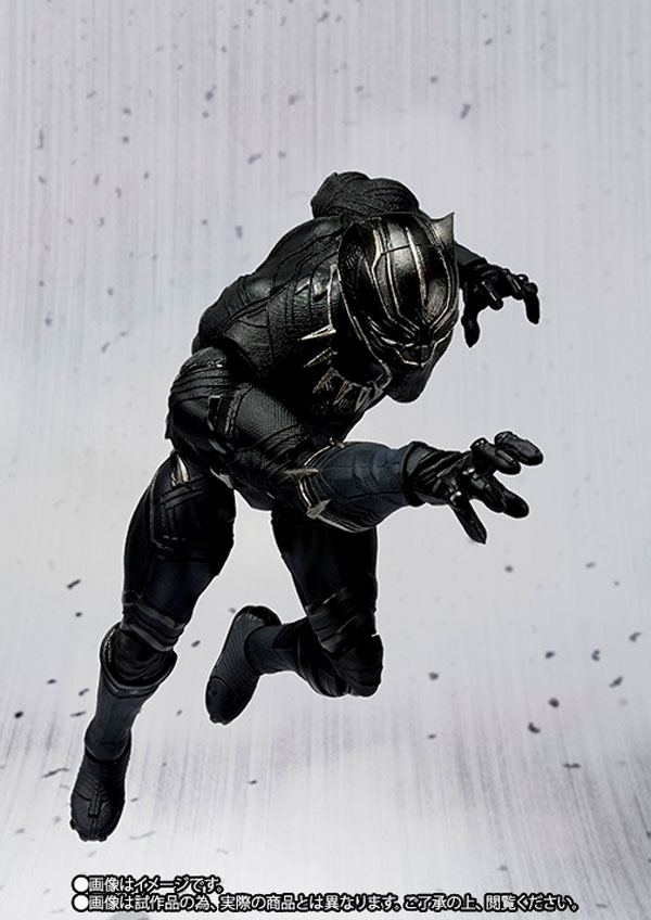 Captain America Civil War - Black Panther - S.H.Figuarts (Bandai) (8)