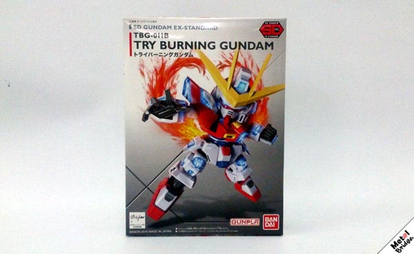 SD Gundam EX Standard : Try Burning Gundam [แกะกล่อง/กันดั้ม/ราคา/ของเล่น/ออกใหม่]