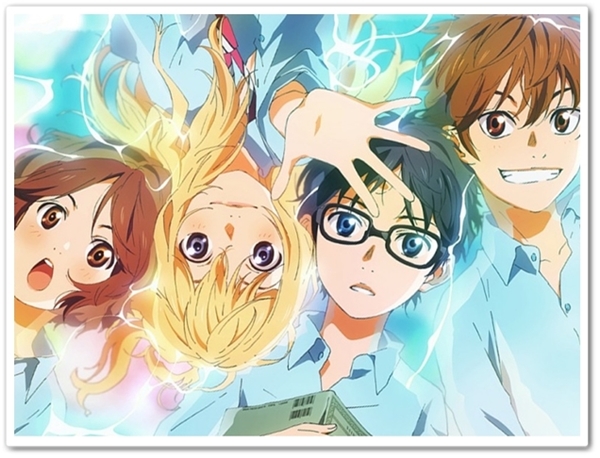 Your Lie in April  - romantic anime