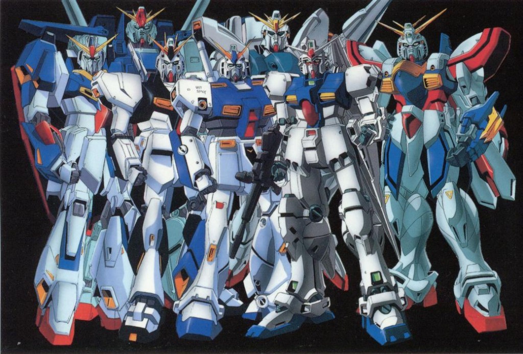 List of Mobile Suit Gundam on TV Series_01