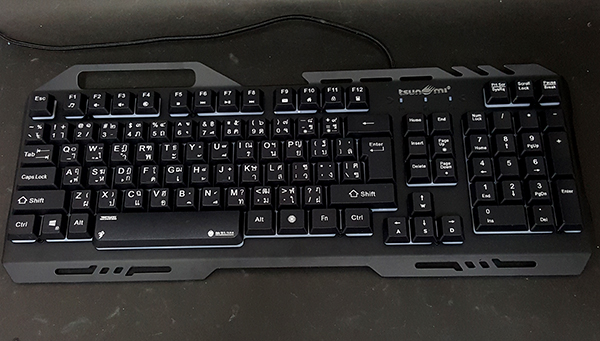 Tsunami GK-10 Semi-Mechanical RGB Gaming Keyboard (12)