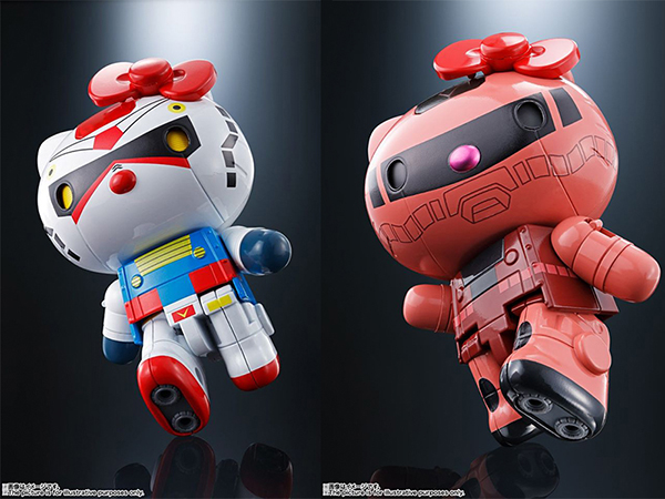 -Toys-Chogokin-RX78-2-and-Char-Zaku-Hello-Kitty (1)