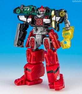 Mini-pla [ Mashin Sentai Kiramager] Mashin Gattai Series 01 - Kiramazin Set (22)