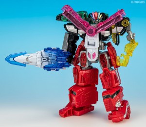 Mini-pla [ Mashin Sentai Kiramager] Mashin Gattai Series 01 - Kiramazin Set (33)