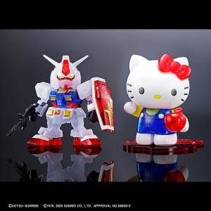 HELLO KITTYRX-78-2 GUNDAM[SD EX-STANDARD] [CLEAR COLOR] (2)