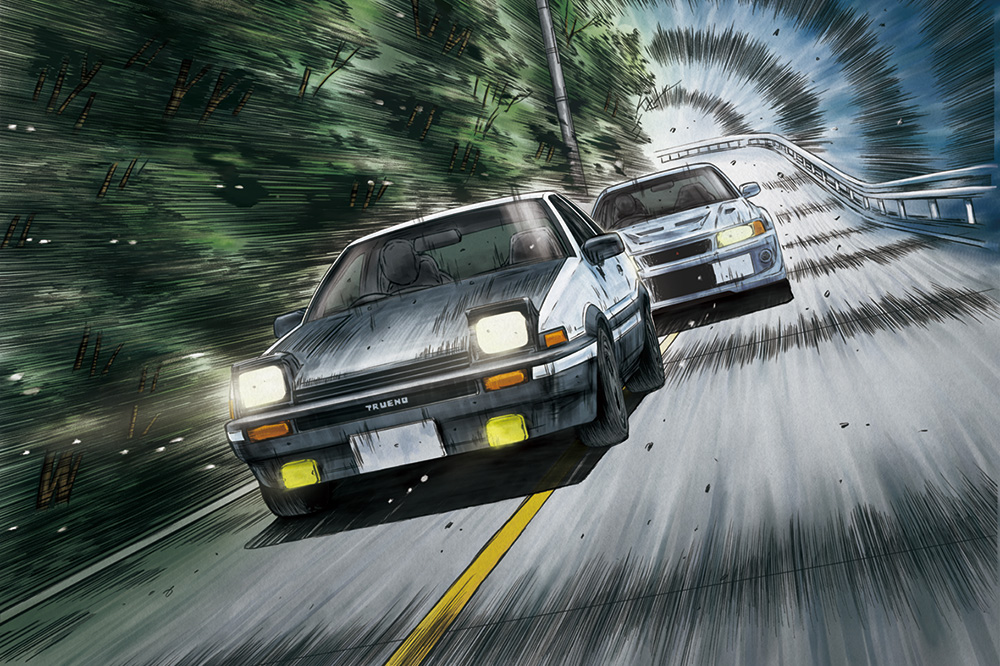 AOSHIMA  AE86 PROJECT D [Initial D] (5)