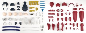 Samurai Trooper x Frame Arms Girl Parts Set [Ryo no Rekka]  (8)