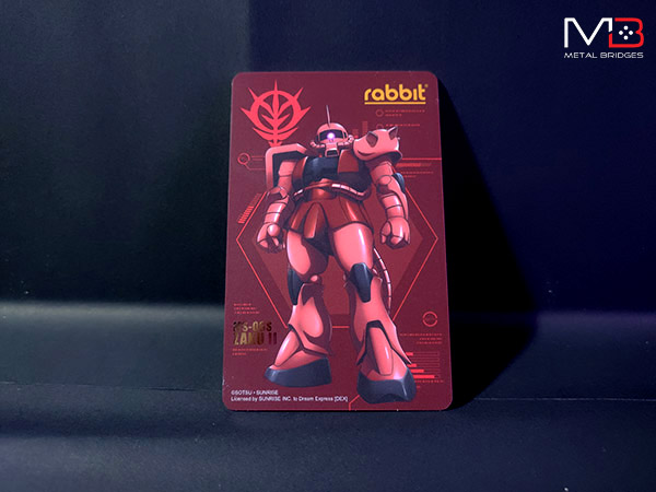 GUNDAM RABBIT CARD EXCLUSIVE COLLECTON zaku  (7)