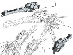 P-BANDAI RG 1144 HI-NU GUNDAM HYPER MEGA BAZOOKA LAUNCHER (2)