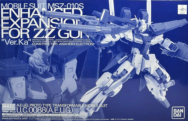 MG 1100 Enhanced Double Zeta Gundam Ver.Ka