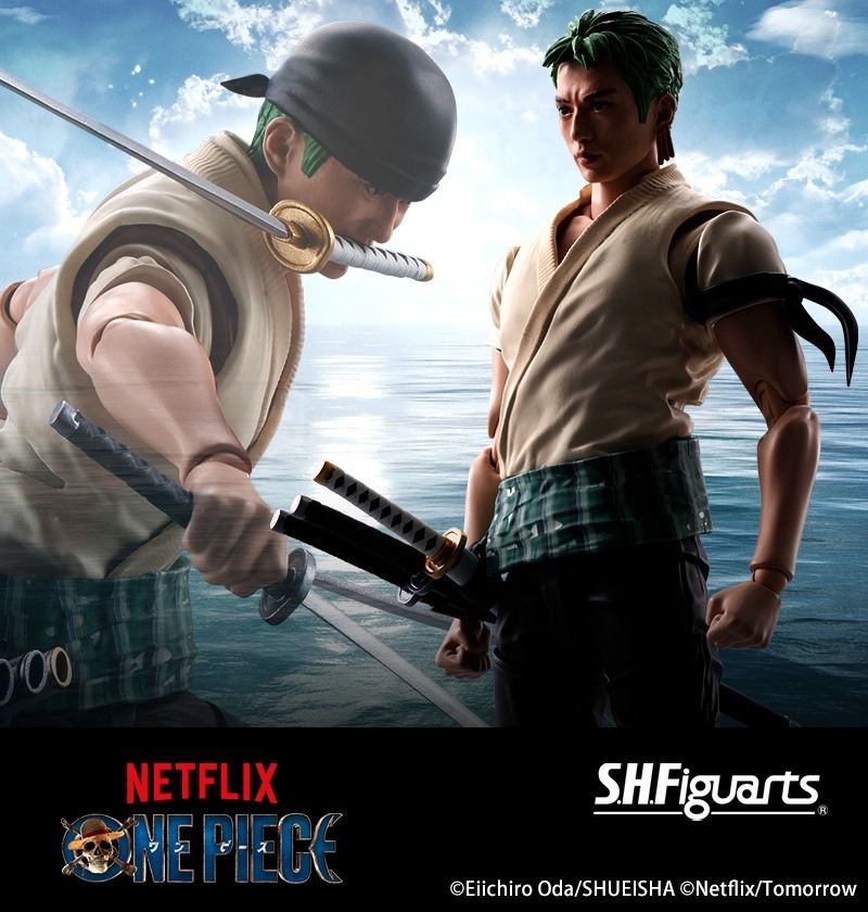S.H.Figuarts - One Piece  Roronoa Zoro Netflix Ver.