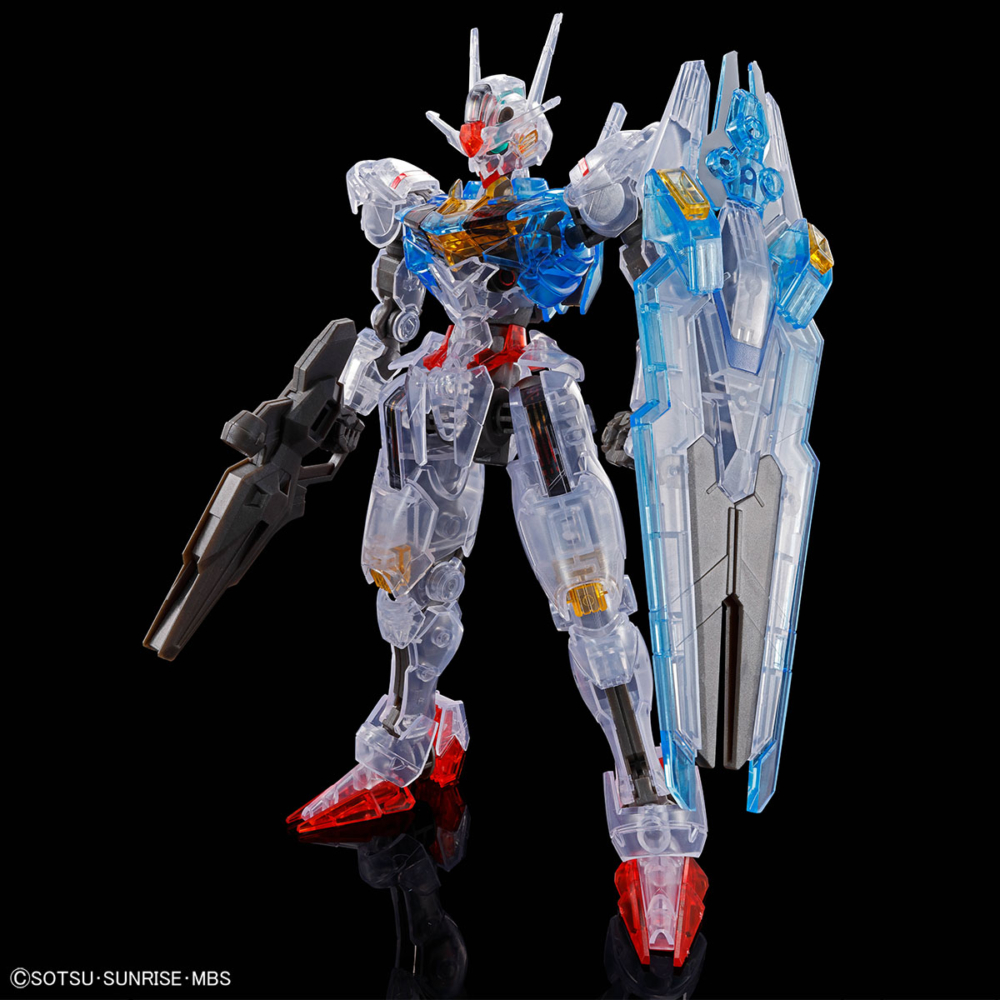THE GUNDAM BASE HG 1144 Gundam Aerial Clear Ver (4)