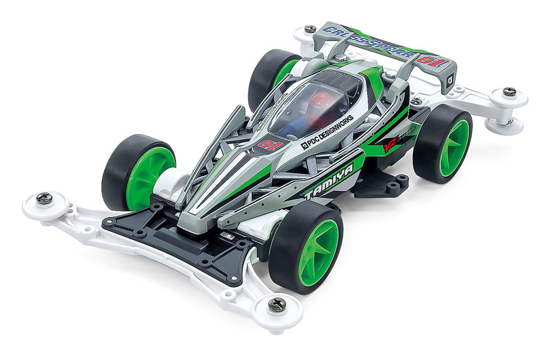 TAMIYA Mini 4WD   Cross Spear 01 (VZ chassis)  (4)