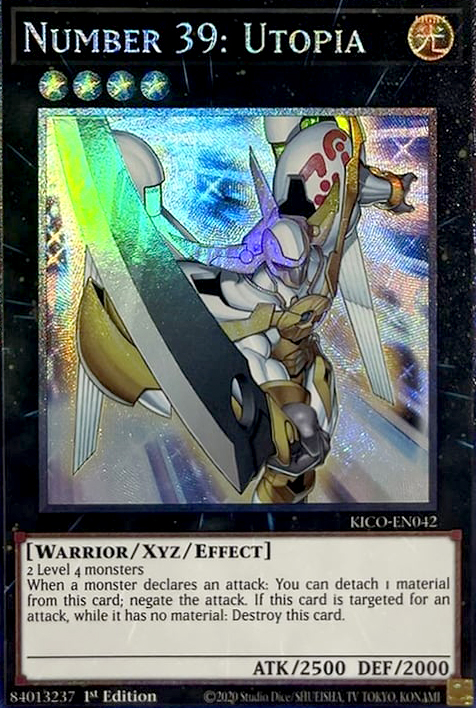 Action Figure REVOLTECH Series YUGIOH ZEXAL - Number 39 Utopia (13)