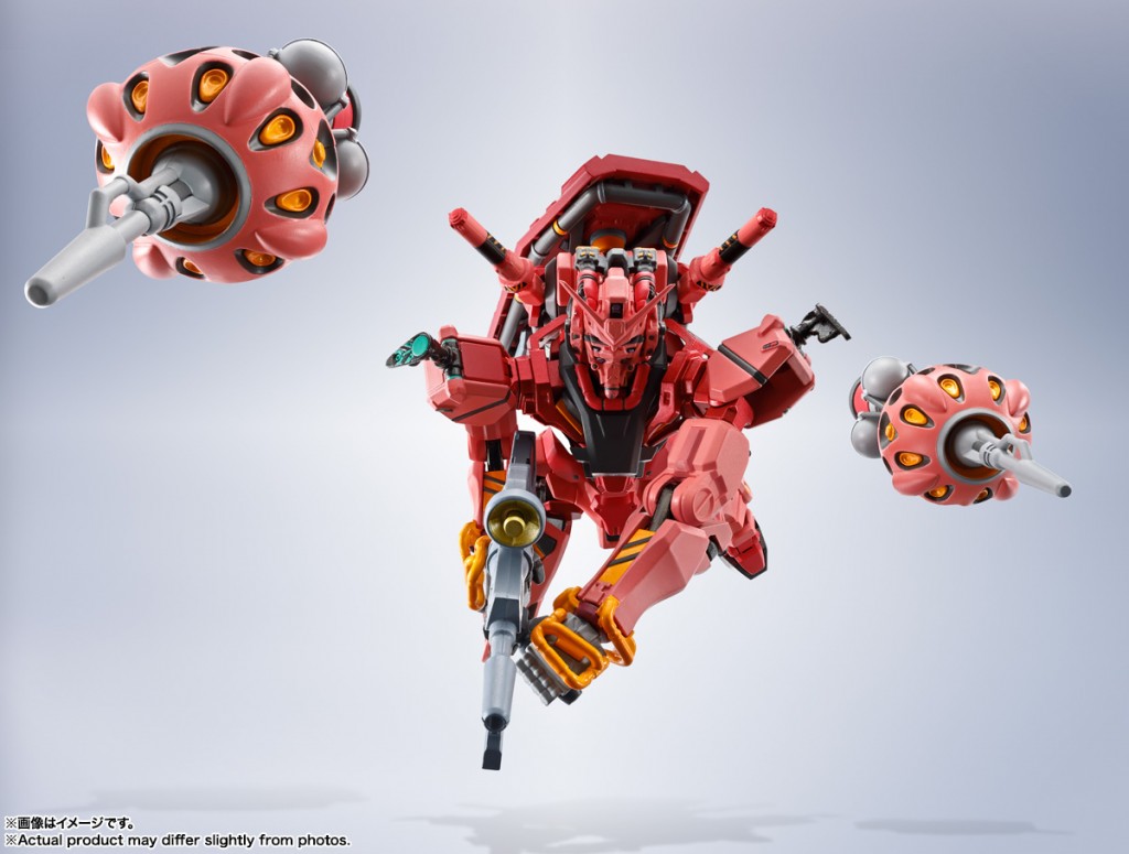 Metal Robot Damashii SIDE MS - Red Gundam (7)