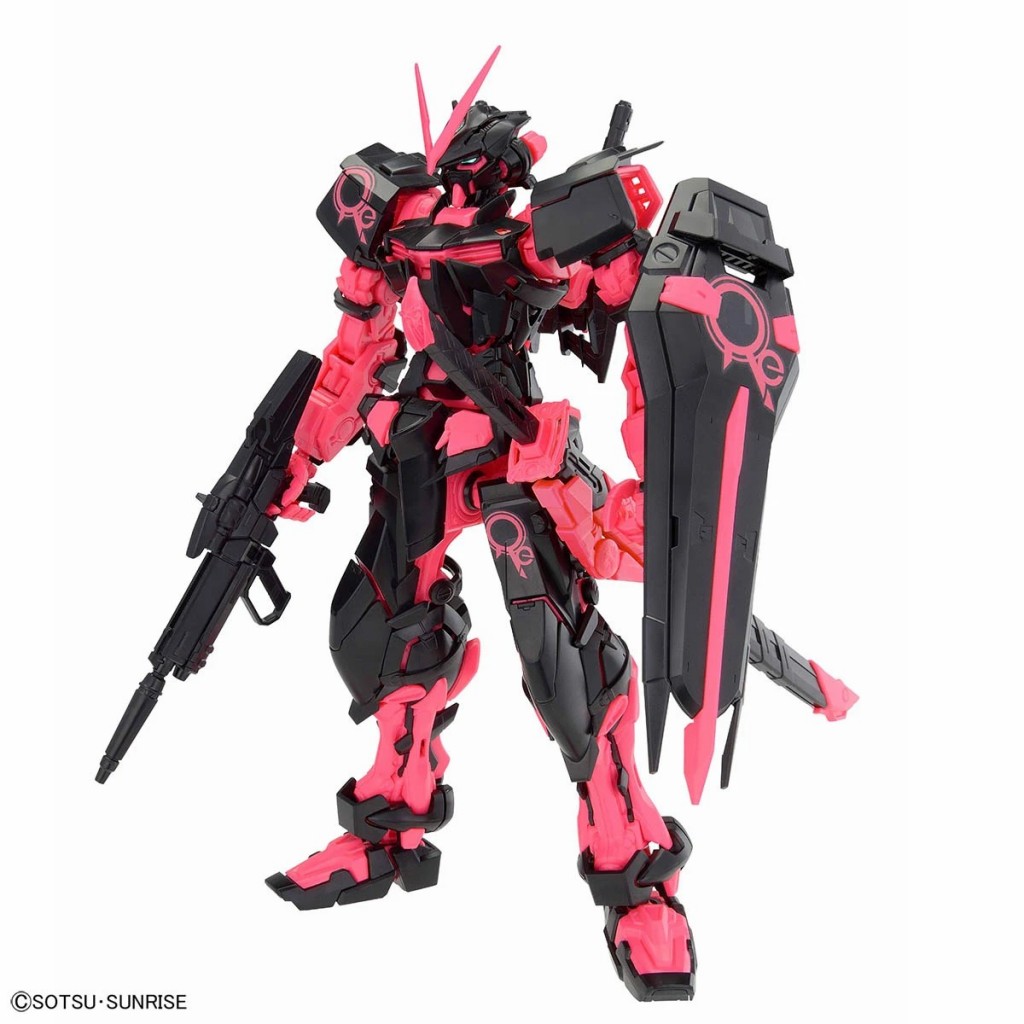 mg gundam astray red frame recirculation neon pink (4)