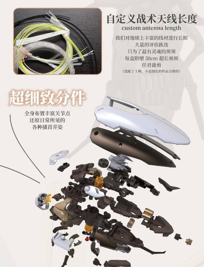 Robox Animation Guangdong Cockroach model kit (9)