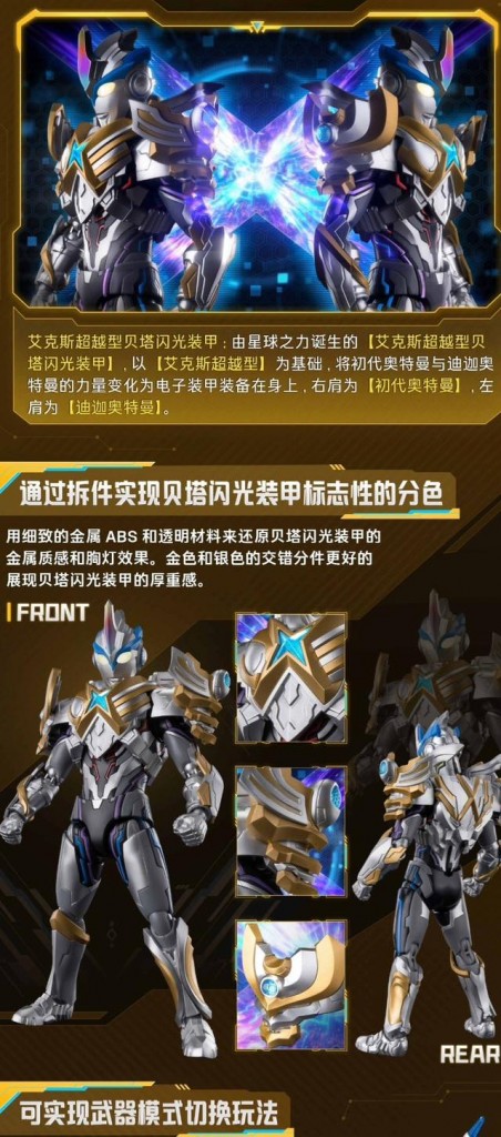 Blokees Legend Edition   Ultraman X Beta Spark Armor  (3)