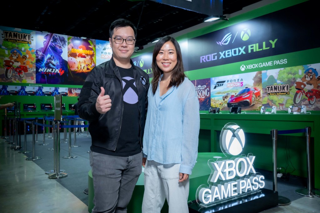 Xbox at gamescom asia x Thailand Game Show_Jun Shen & Agnes Kim