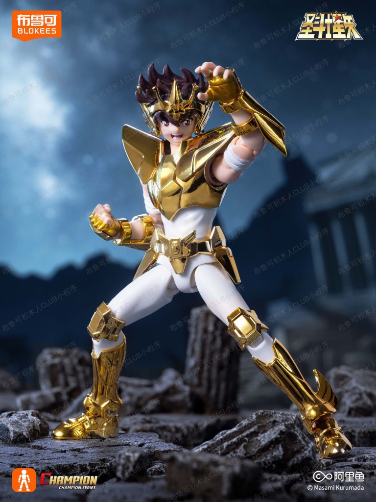 Blokees Saint Seiya Champion Class EX  Pegasus Seiya Power of Gold (4)