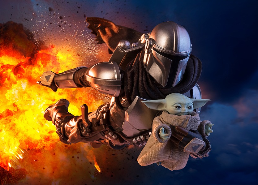 S.H.Figuarts Mandalorian & Grogu (10)