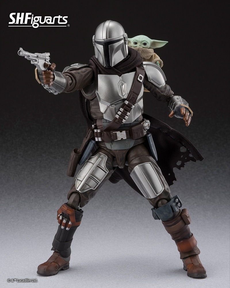 S.H.Figuarts Mandalorian & Grogu (3)