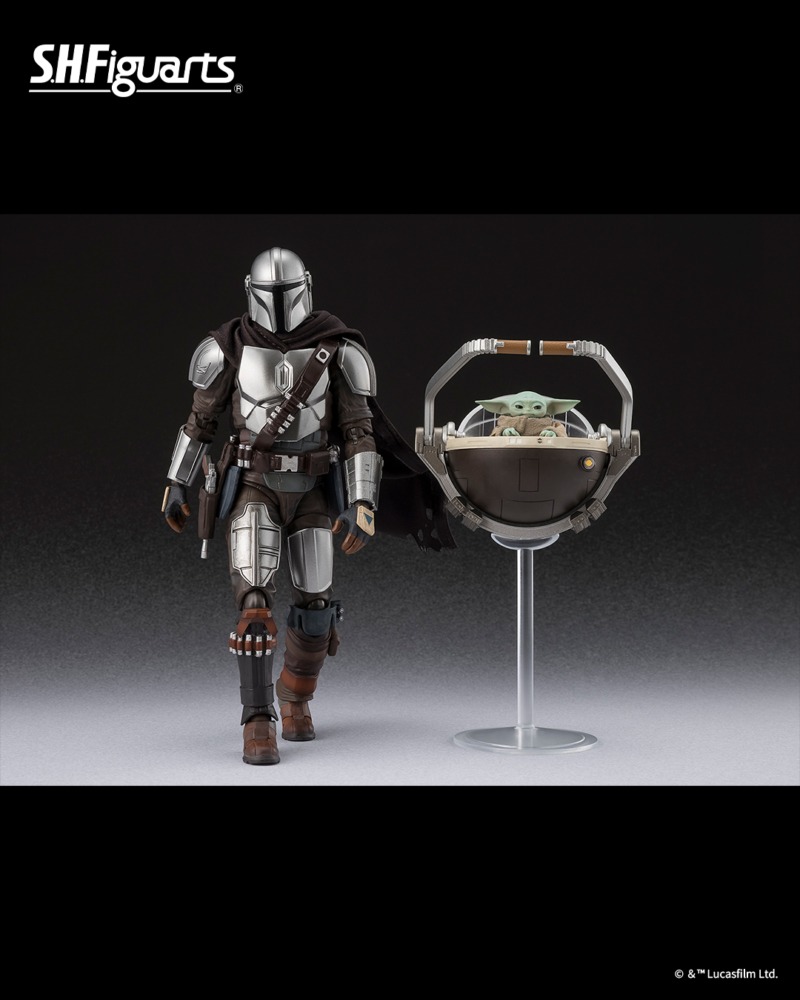 S.H.Figuarts Mandalorian & Grogu (4)