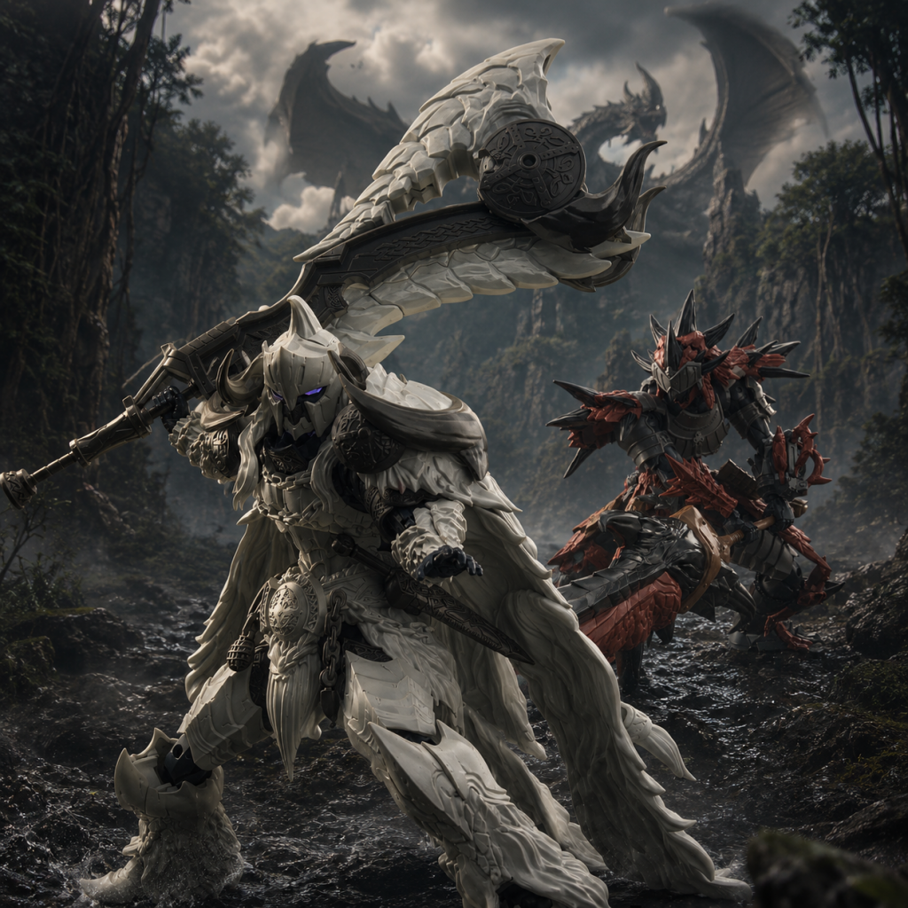 Bandai 30MF x Monster Hunter Wilds  Arkveld Equipment Series   (3)