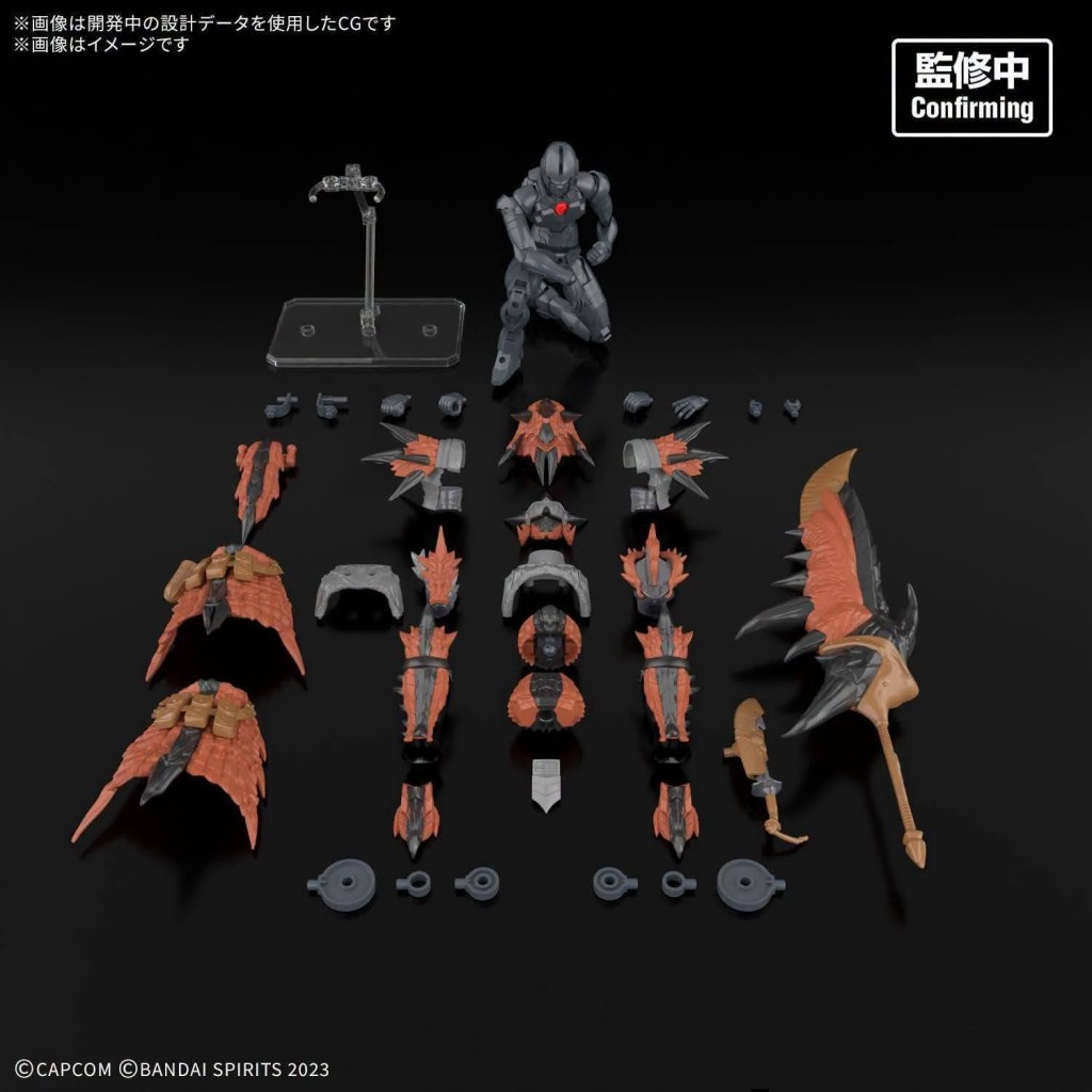Bandai 30MF x Monster Hunter Wilds Rathalos Equipment  Rathalos Series   (3)